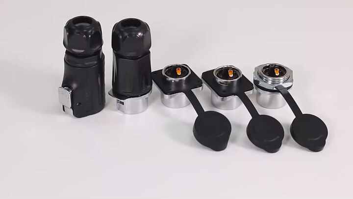 Cnlinko M20 Screw Terminal 4 Pin Circular Connector With Waterproof Quick Installation
