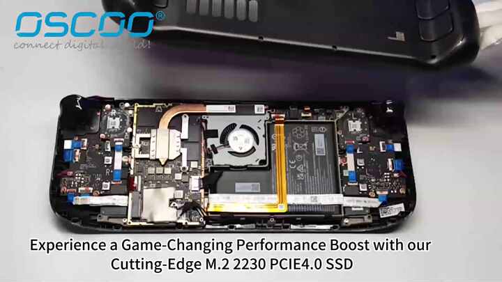 Oscoo nvme pcie m2 2230 ssd 1tb 512gb 256gb mini pc için destek
