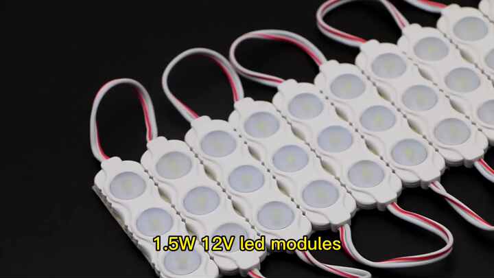 Lot De 50 Modules LED SMD 2835 étanches (3 Puces LED, Lumière Blanche