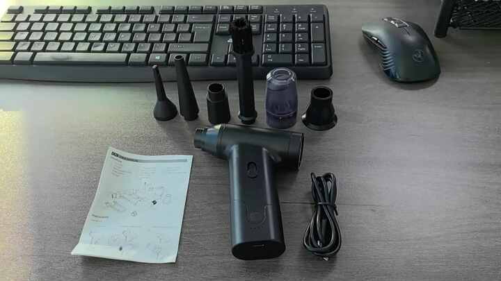 Compressed 110000RPM Air Duster Electric Air Dust Blower Portable Cordless Computer Keyboard Cleaner For PC Car Turbo Jet Fan