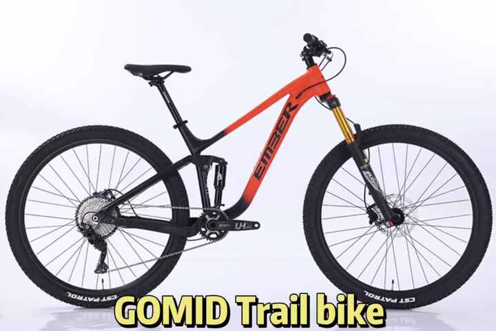 GOMID Soft Tail Mountainbike Trail Bisiklet Full Suspension Bike