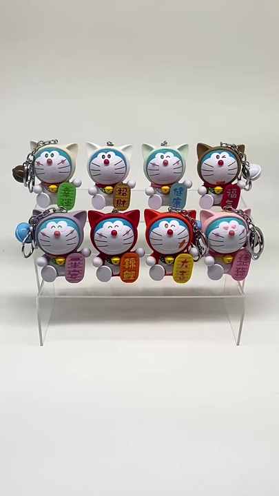 ドラえもん　ホルダー　まとめ売り　バラ売り可 ドラえもん ラバーリールキーホルダー（ドラえもん・にっこり