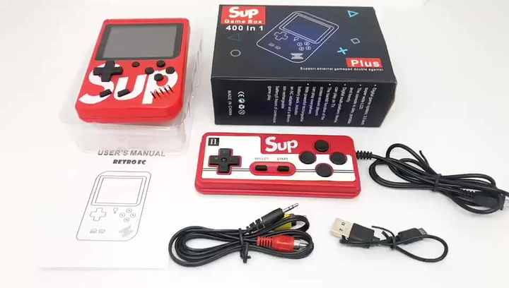 Boîte De Console De Jeu Sup 400 En 1, Console De Jeu Portable Pour