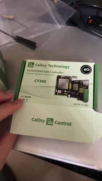 Callny App CY306 4G Mini GSM Gate Controller Relay Switch