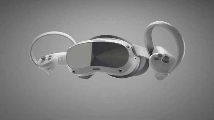 Headset VR PICO 4 Enterprise: Tela 4K, 90Hz, 256G e 8GB RAM