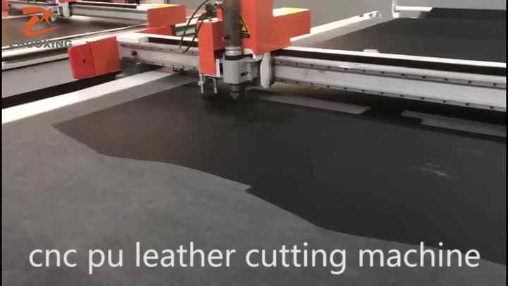 ZX-1625V Oscillating Knife Rexine Leather Cutting Machine