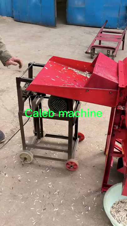 落花生の脱穀機、脱粒機、チヨダ式エンジン付き