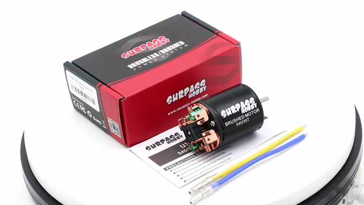 EVTSCAN 5Types 4 Poles Brushed 540 Motor Remote Control