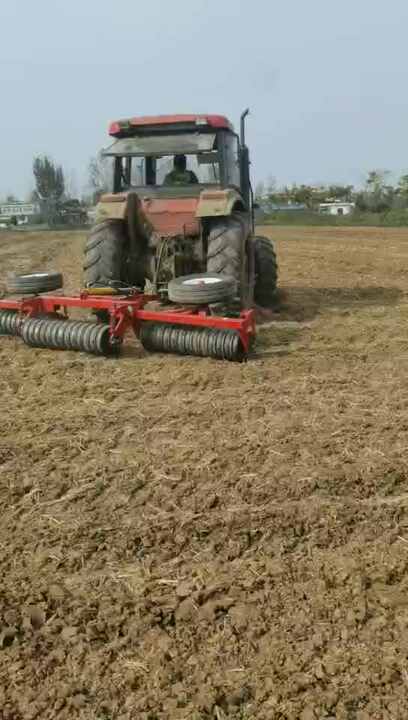 4 Meters Angle Steel Roller Wheat Compaction Machine 3-Point Link Farm ...