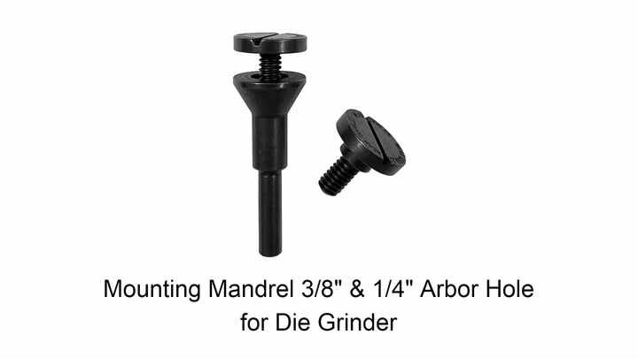 WEILER, 1/4 In Shank, For 3/8 In Wheel Arbor, Cut-Off Wheel Mandrel - Foto 10