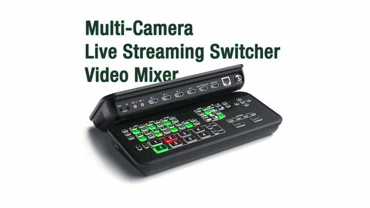 HDMI Stream Switcher Video Mixer Capture 1080P Live Streaming