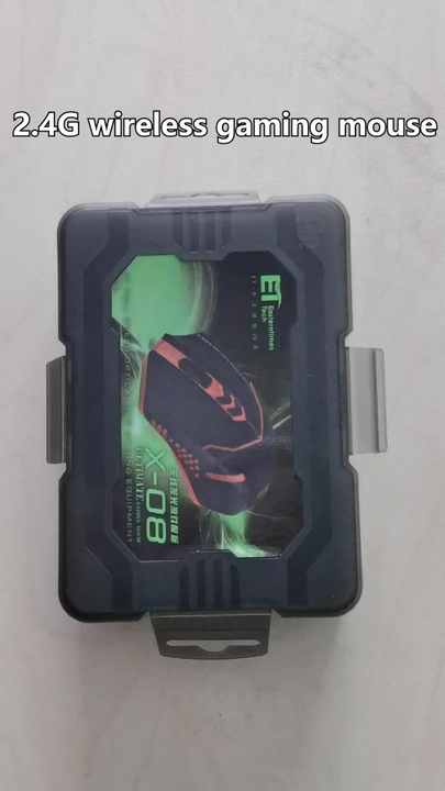 7D 2.4ghz Wireless Gaming Mouse - X-08 - LED Backlit