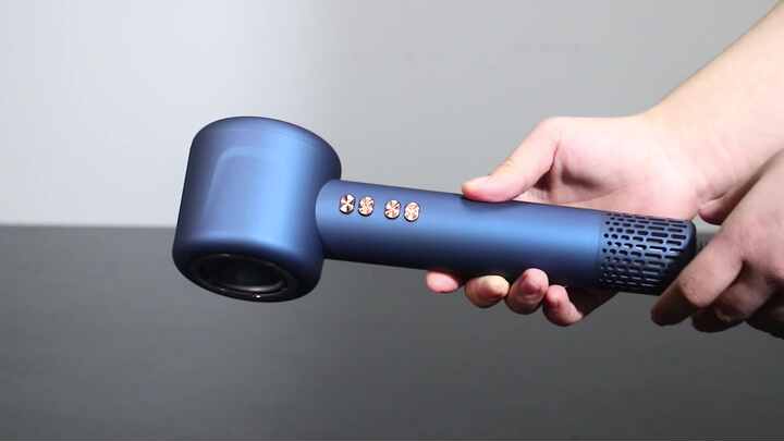 12v High Power Hair Dryer Blow Dryer With Speeds Diffuser - Main Image