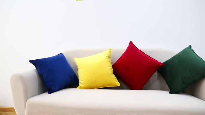 Home Decorative Velvet Throw Pillow Cover 45x45CM 18X18 Inch