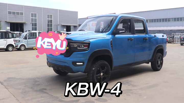 KEYU Chinese Electric Mini Pickup Truck - Right Hand Drive, 4 Seats ...