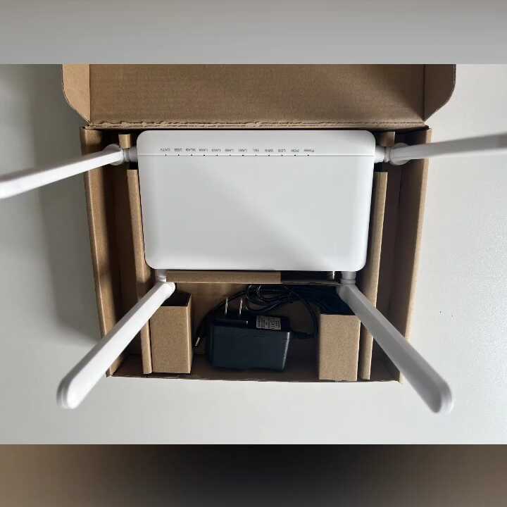 ZTE ZXHN F668 4GE GPON ONU with WiFi, POTS & CATV - Ideal for FTTH