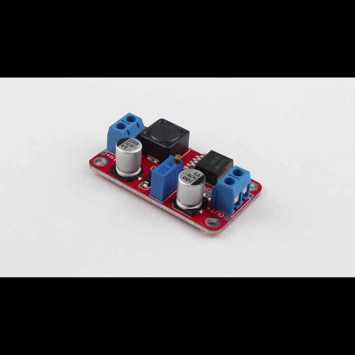 Modulo Convertitore DC-DC Step-up/down Regolabile, Ingresso 3.5-12V, Uscita 1.2-24V Con Display Digitale, 1 Pezzo