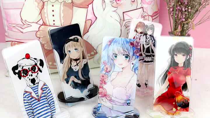 VOGRACE Customized Transparent Phone Stand Custom Acrylic Stande