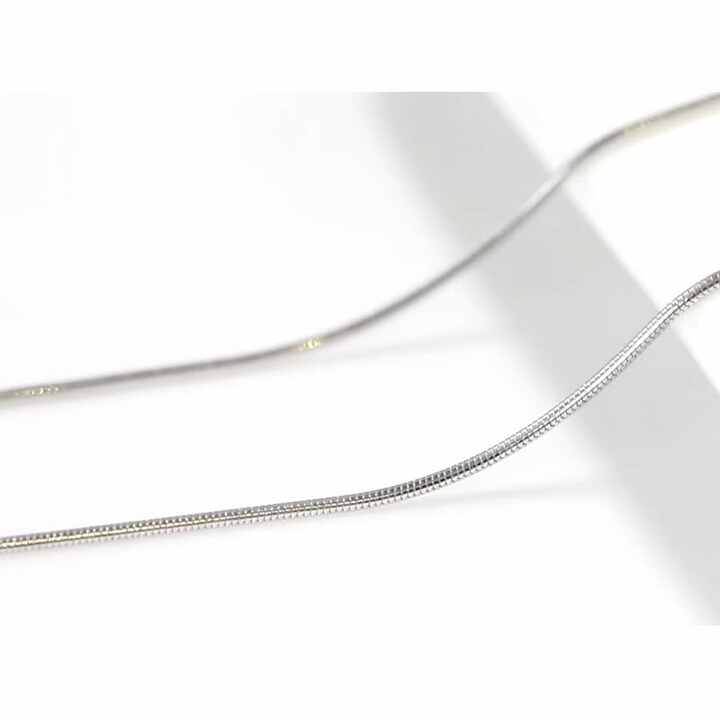 Snake Chain Necklace 20' In 18k Gold Vermeil On Sterling Silver | Jewellery By Monica Vinader US - Foto 2