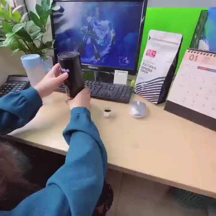 Portable Automatic K-cup Coffee Makers Stainless Steel Capsule