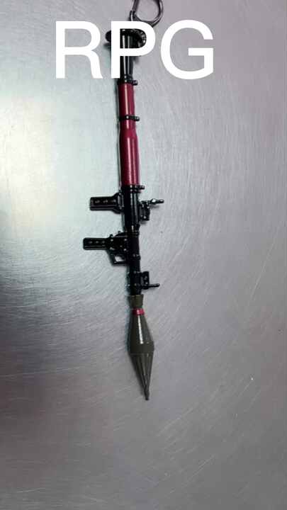 工場供給 ミニRPG 分解可能 金属合金製 銃モデル ロケットランチャー