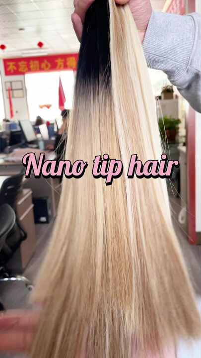 Wholesale Double Drawn Nano Ring Hair Cuticle Remy Pre Bonded
