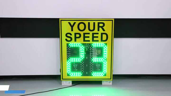 High Quality Solar Powered Radar Speed Sign - Noble NBTR88-S30-SI