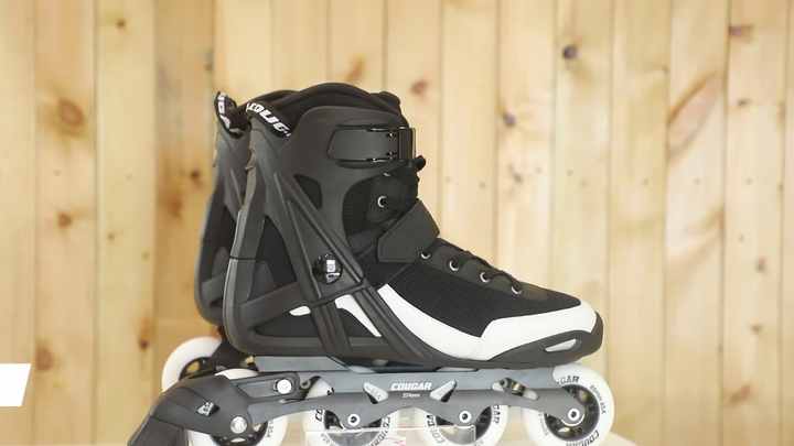 MZS109工場ソフトブーツシェルスケートCOUGARカスタムローラースケート