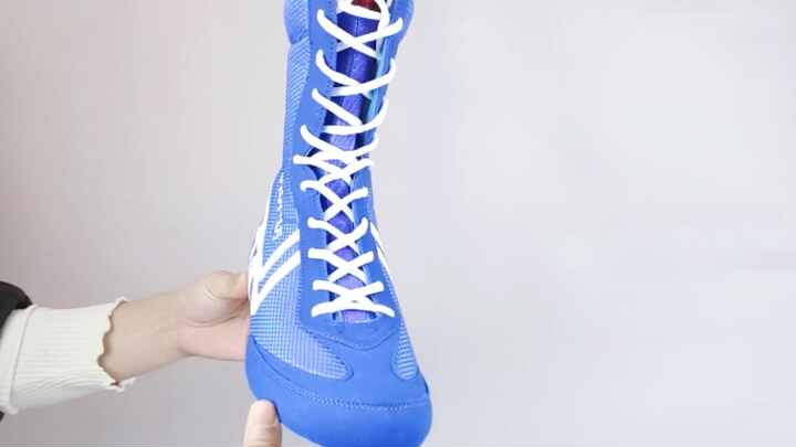 Chaussures De Boxe,Bottes De Boxe Mixte,Chaussure De Boxe Wrestling, Respirant Et Léger,Unisexe,Souple,Durable,Antidérapantes,Tissu à Mailles,pour Taekwondo,Sanda,lutte,jeunes,Entraînement