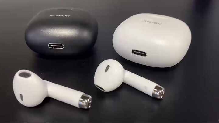 Wireless Earphones Long Battery Life Airpods ASPOR A608 True