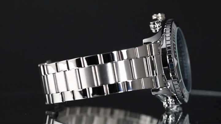 SKMEI Orologio Unisex Al Quarzo Con Cronografo | Cassa In Lega Di Zinco E Cinturino Acciaio | Impermeabile 30m | Quadrante 39mm - 3
