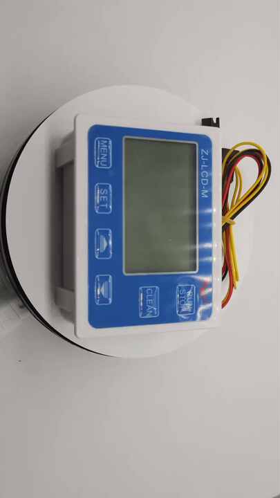 Écran Contrôleur Quantitatif ZJ-LCD-M - Pour Débitmètre, Affichage Débit/température, Contrôle Vanne