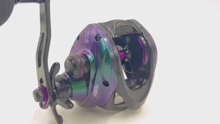 Alpha 10+1 Fishing Reel Full Metal High Speed Drag Max Baitcasting Reel  Production Casting Kastking Reel
