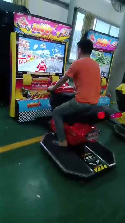 高品質ManxTTモトレーシングバイクレーシングゲームマシンコイン