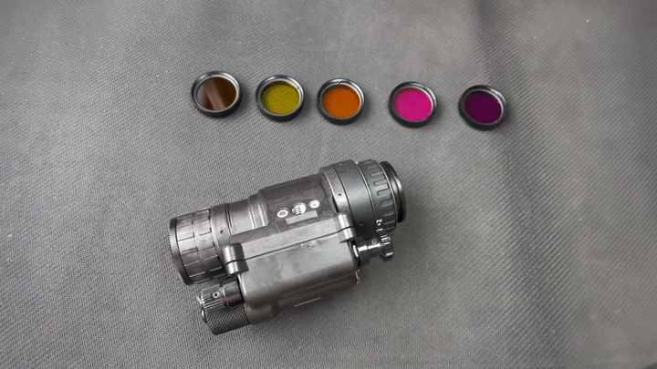 PVS14ナイトビジョンイエロー接眼レンズフィルター接眼レンズ30mm