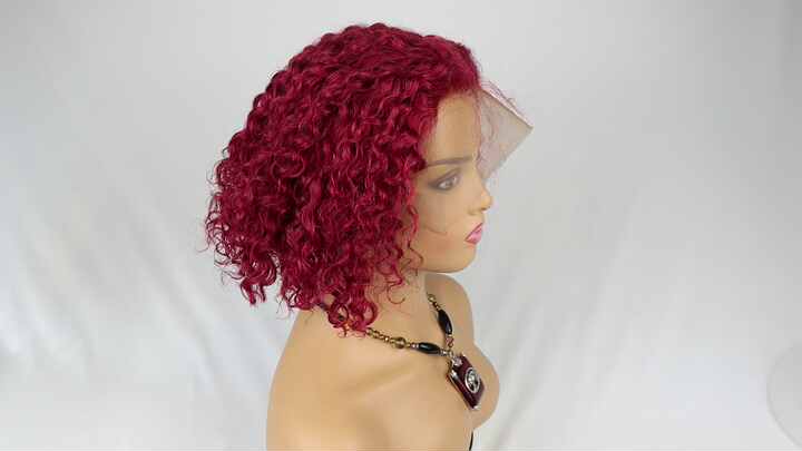 Wingirl 13x4 HD Lace Front Perücke – Brasilianisches Echthaar, Deep Wave, Mit Babyhaar