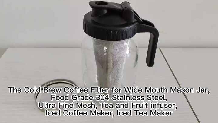 Stainless Steel Cold Brew Coffee Maker Filter Basket