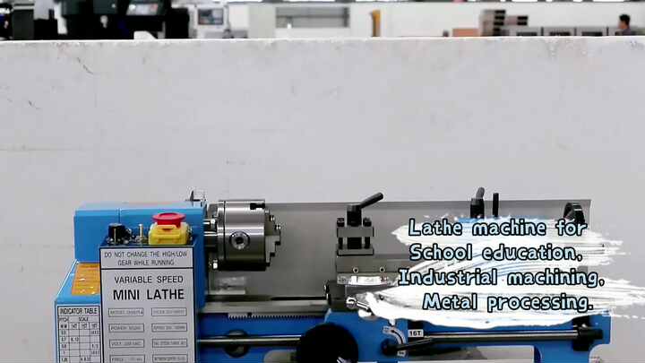CQ0618 Mini Metal Lathe - Versatile and Affordable Bubut Machine