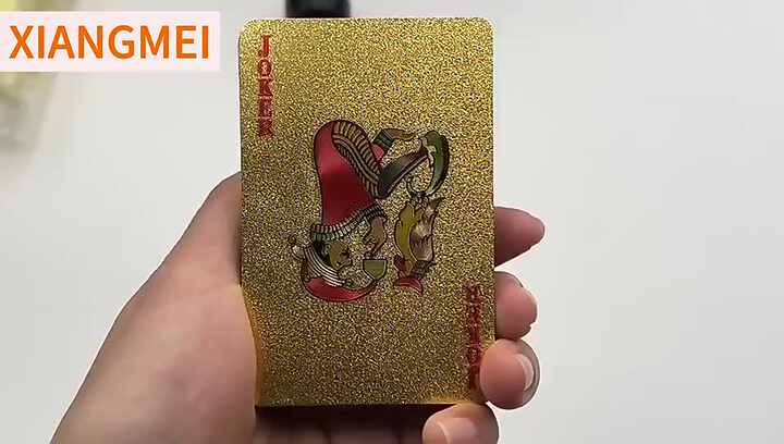 Custom 24K Gold Foil Plated Playing Cards - Golden 999.9