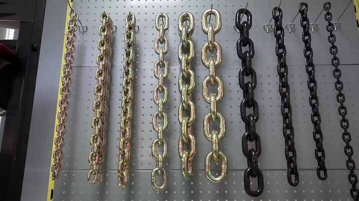 Catena Di Sollevamento 2 Fili G80 – 3T Di Portata, 2 Metri, Diametro 8 Mm, Con Moschettoni, In Acciaio Al Manganese, Per Gru E Trazione Industriale