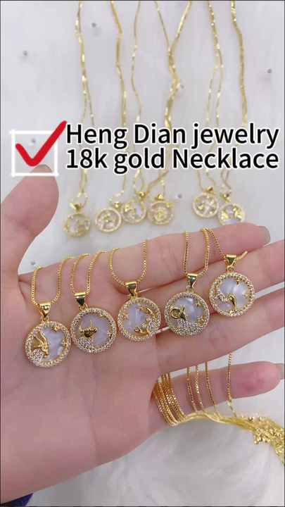 Cancer Necklace Golden Supplier Gold Plated Zodiac Sign