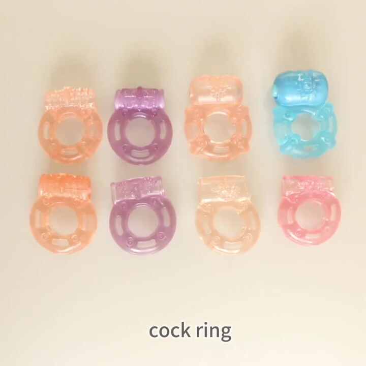 OEM Factory Sexual Products Sex Toy Adult Disposable 20mm Penis Ring Delay  Ejaculation g Spot Vibrating Cock Ring for Men
