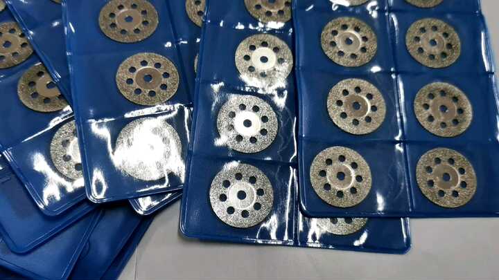 超薄型歯科ラボ用ダイヤモンドカッティングディスク研磨ディスク