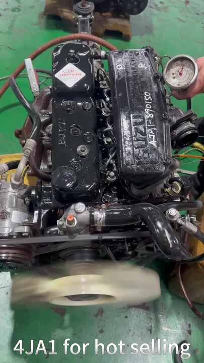 ORIGINAL JAPAN USED COMPLETE ENGINE 4JA1 4JA1T for ISUZU
