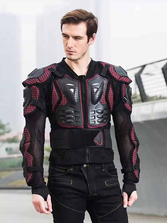 SCOYCO Men's Full Body Motorcycle Jacket Motocross Racing