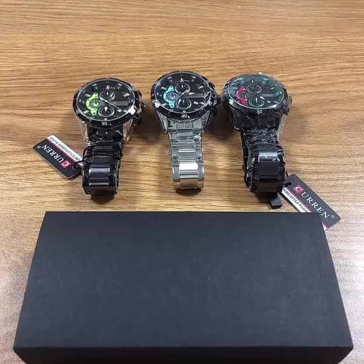 CURREN 8402 Men's Quartz Watches - Fashion Casual Luxury