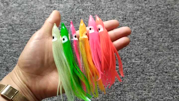 Appts de pêche au poulpe Leurres de pêche au poulpe