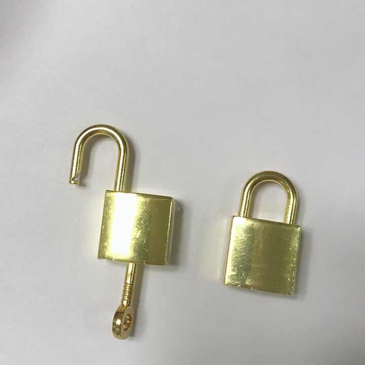 factory wholesale various color 21*33mm mini padlock door box