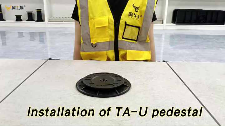 Adjustable Plastic Pedestals - Support for Porcelain Tiles