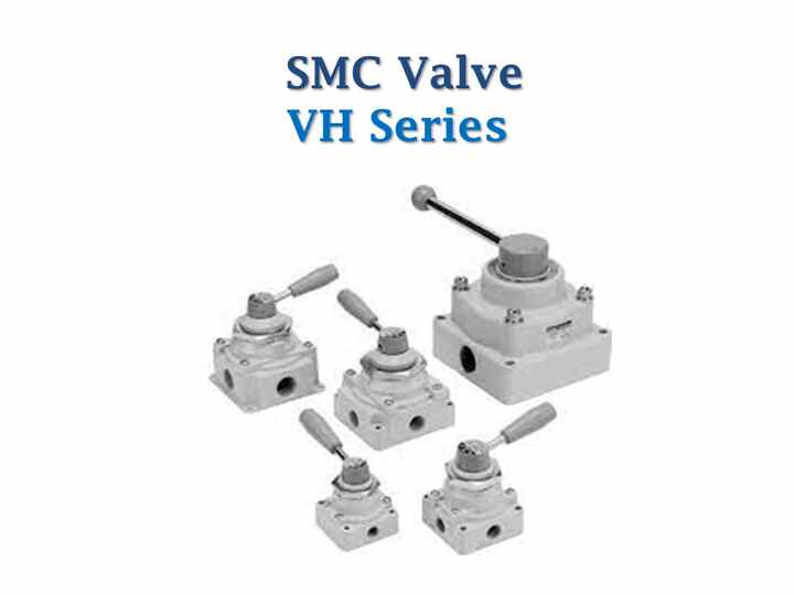 válvula de mão compacta da corrediça do ar da pneumática da série vh smc, venda imperdível